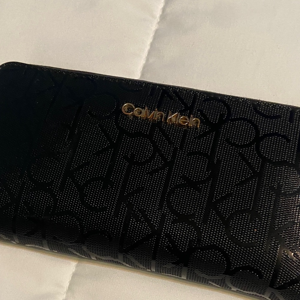 Calvin Klein Black Monogram Wallet